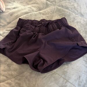 Women's Purple Athletic Shorts